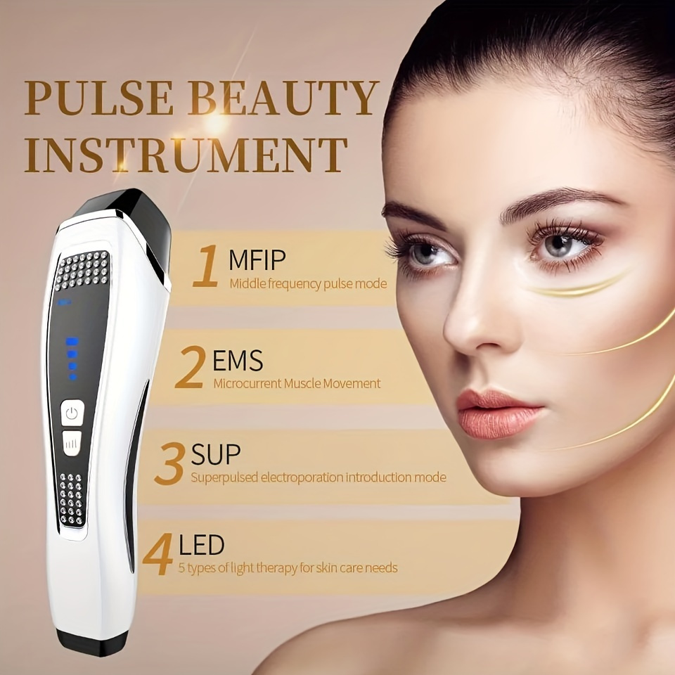 D039 Pulse Induction Facial Massage Beauty Instrument D039 Pulse Induction Facial Massage Beauty Instrument